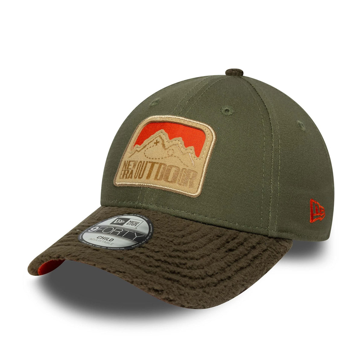 Child New Era Outdoor Green 9FORTY Adjustable Cap-klyvox