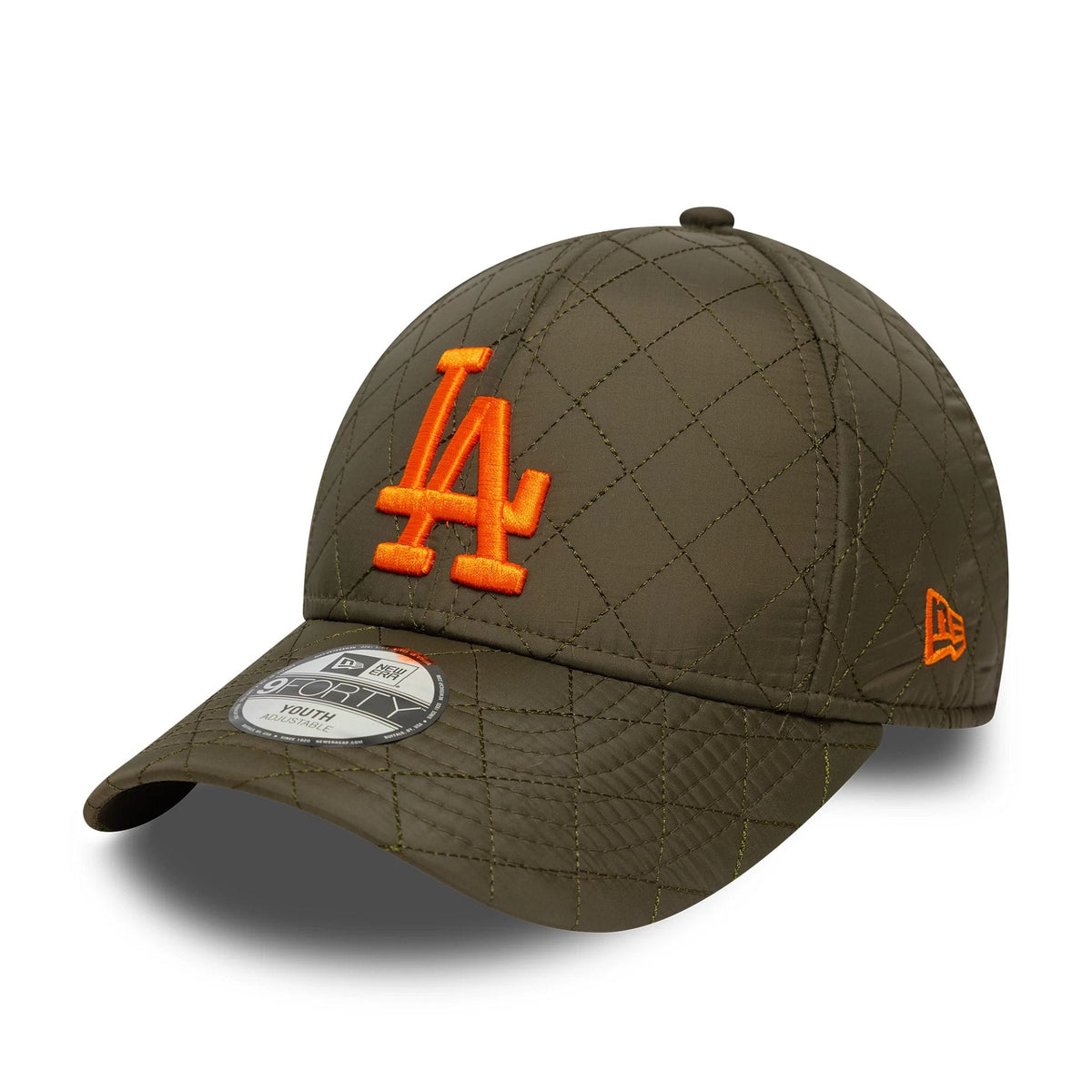 New York Yankees Youth MLB Quilted Dark Green 9FORTY Adjustable Cap-klyvox