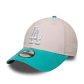 LA Dodgers Youth MLB Cord Pastel Pink 9FORTY Adjustable Cap-klyvox