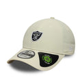 Las Vegas Raiders NFL Recycled Mini Cream 9FORTY Adjustable Cap-klyvox