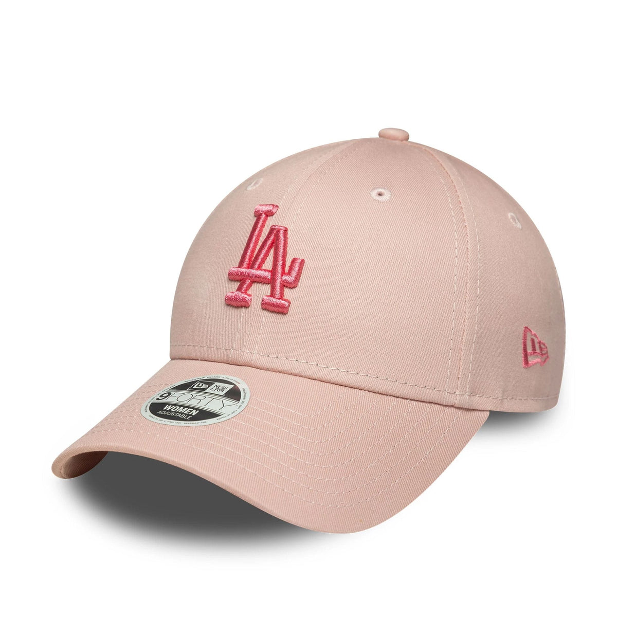 LA Dodgers Womens MLB League Essential Pastel Pink 9FORTY Adjustable Cap-klyvox