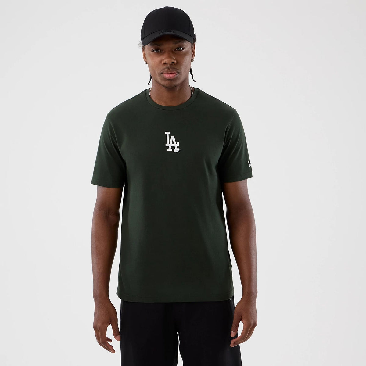 LA Dodgers MLB Dark Green T-Shirt-klyvox