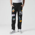 New York Yankees MLB x Uptown Threads Black Joggers-klyvox