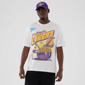 LA Lakers NBA Lifestyle Graphic White T-Shirt-klyvox