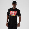 Friends Turkey Head Lifestyle Graphic Black T-Shirt-klyvox