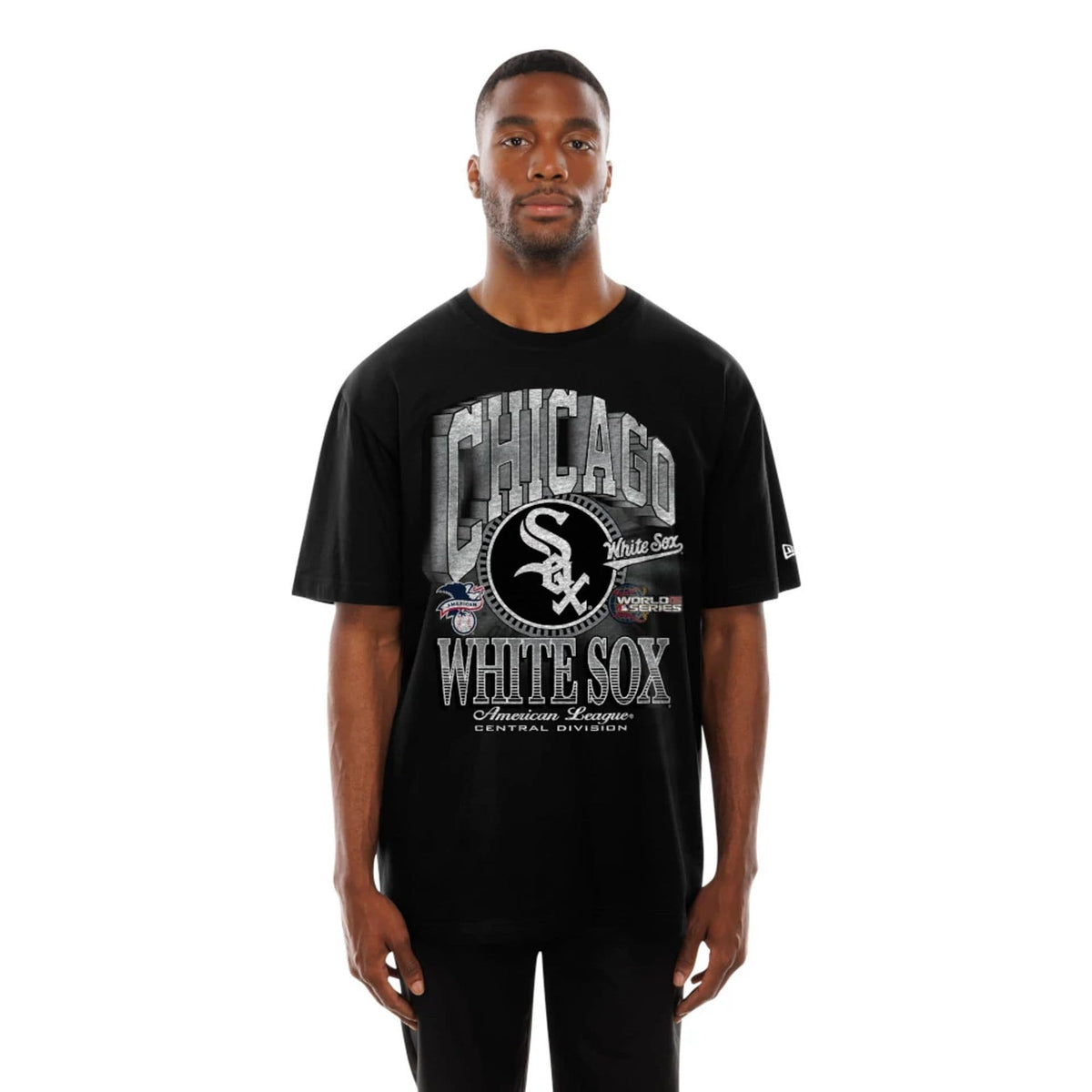 Chicago White Sox MLB Sport Classic Black T-Shirt-klyvox