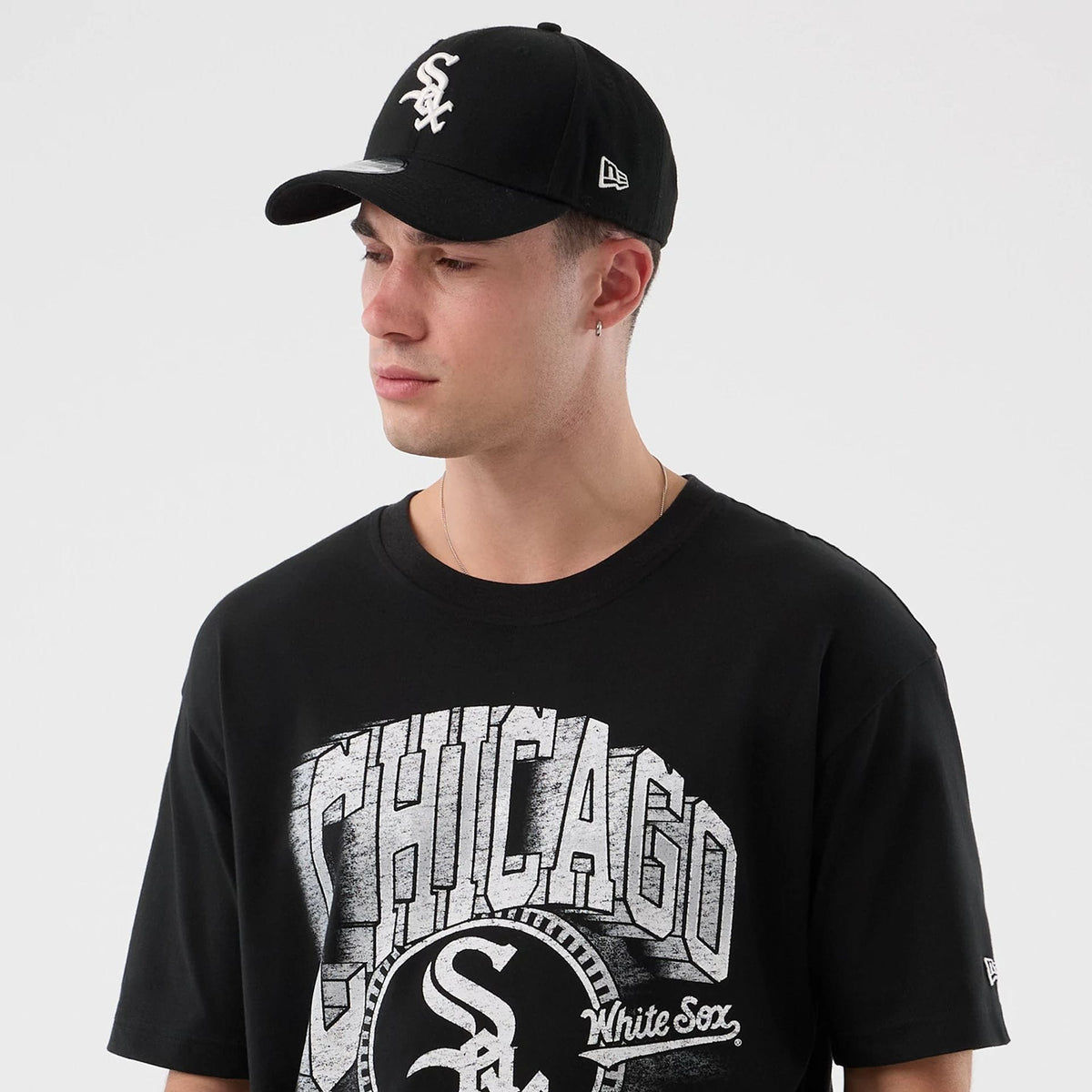 Chicago White Sox MLB Sport Classic Black T-Shirt-klyvox