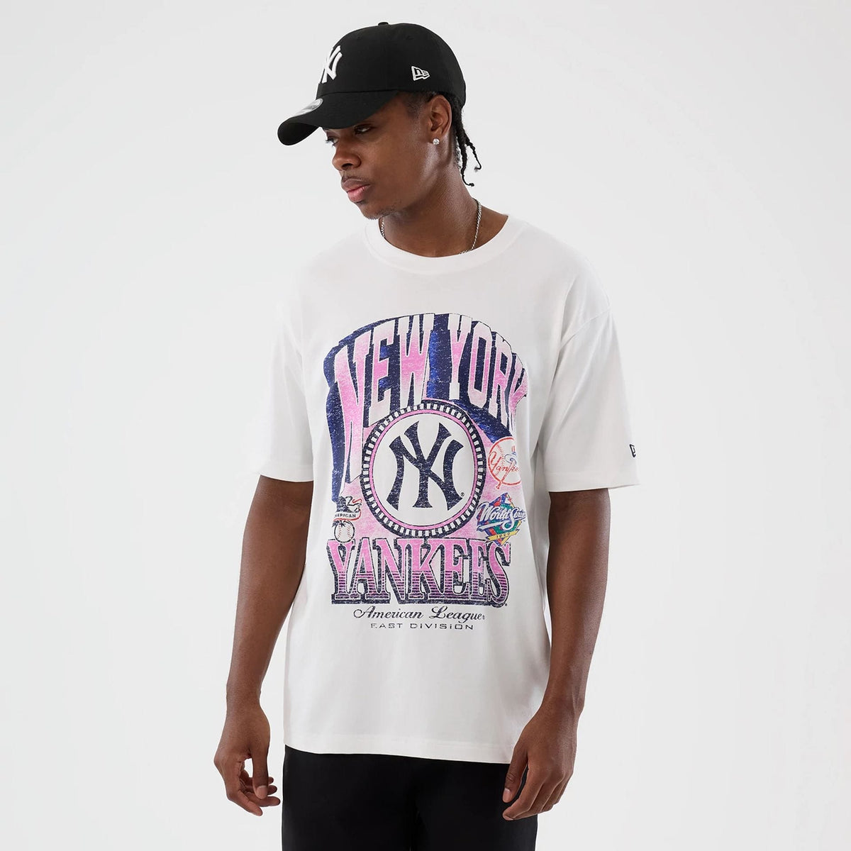 New York Yankees MLB Sport Classic White T-Shirt-klyvox