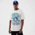 LA Dodgers MLB Sport Classic White T-Shirt-klyvox