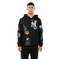 New York Yankees MLB x Uptown Threads Black Pullover Hoodie-klyvox