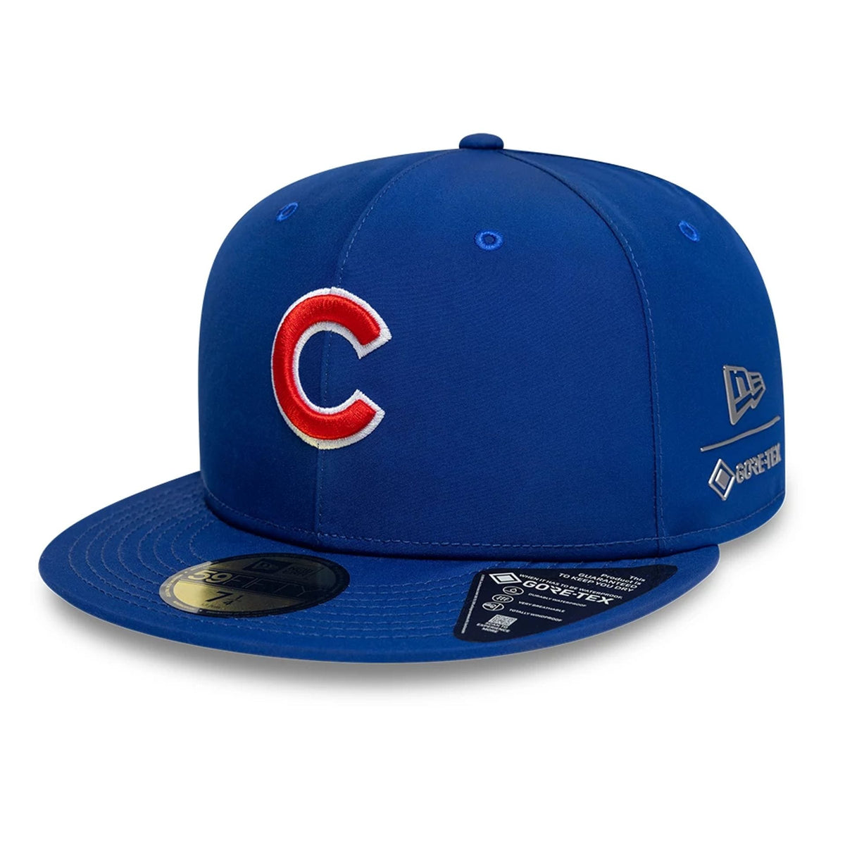 Chicago Cubs MLB Gore-Tex Blue 59FIFTY Fitted Cap-klyvox
