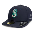 Seattle Mariners MLB Gore-Tex Navy 59FIFTY Fitted Cap-klyvox