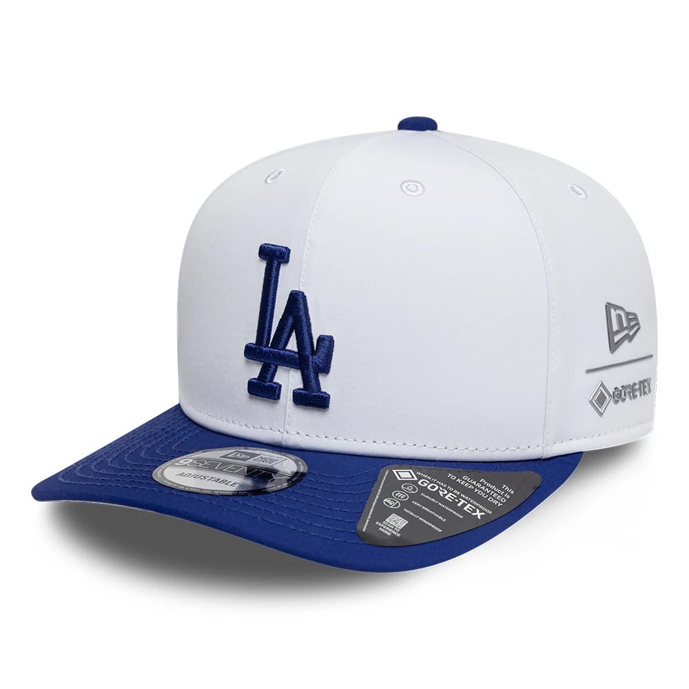 LA Dodgers MLB Gore-Tex White  9SEVENTY Stretch Snap Adjustable Cap-klyvox