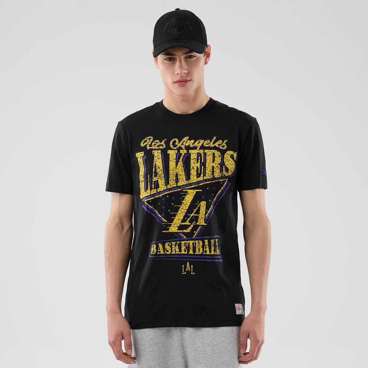 LA Lakers NBA City Edition Black T-Shirt-klyvox