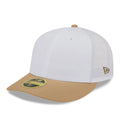 New Era Open White & Beige Low Profile 59FIFTY Fitted Cap-klyvox