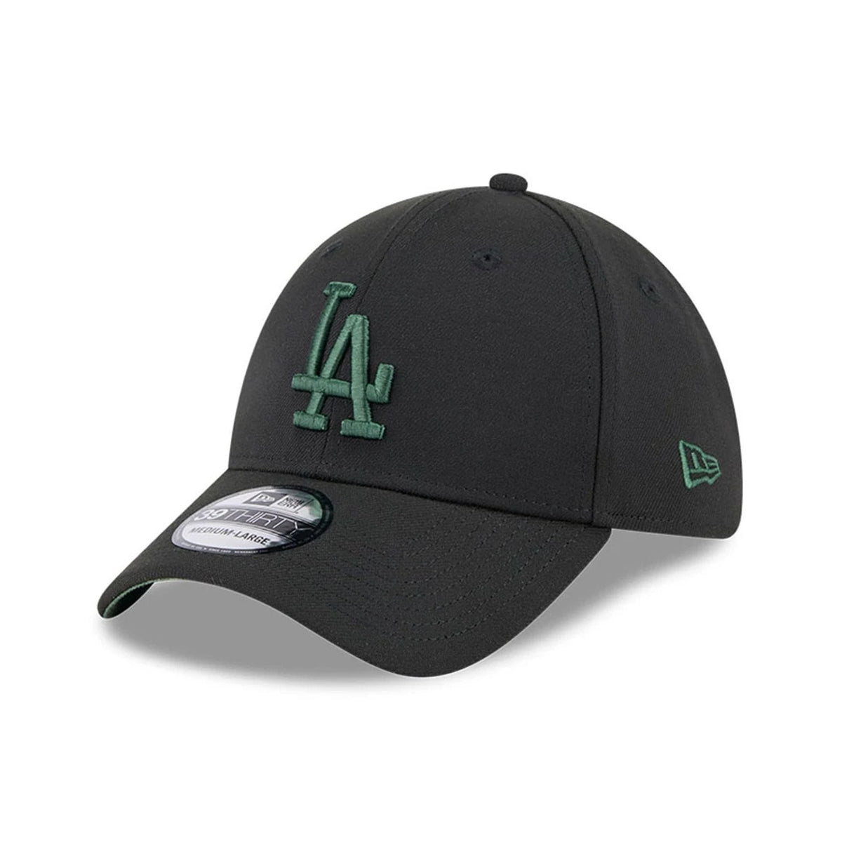 LA Dodgers MLB Lifestyle Black 39THIRTY Stretch Fit Cap-klyvox