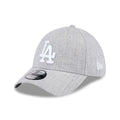 LA Dodgers MLB Heather Grey 39THIRTY Stretch Fit Cap-klyvox