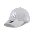 New York Yankees MLB Heather Grey 39THIRTY Stretch Fit Cap-klyvox