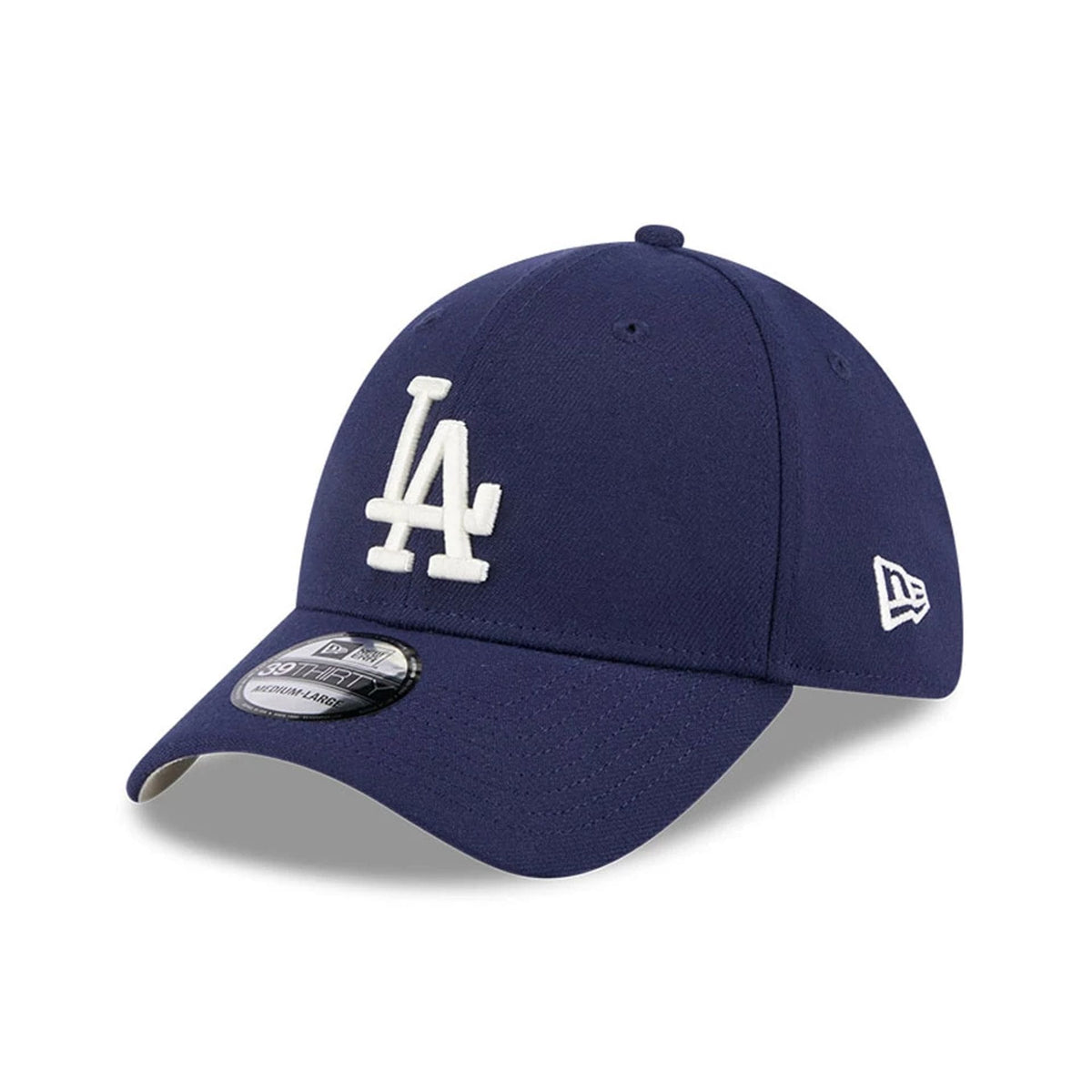 LA Dodgers MLB Lifestyle Navy 39THIRTY Stretch Fit Cap-klyvox
