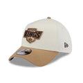 LA Kings NHL Sandy Bay White 39THIRTY A-Frame Stretch Fit Cap-klyvox