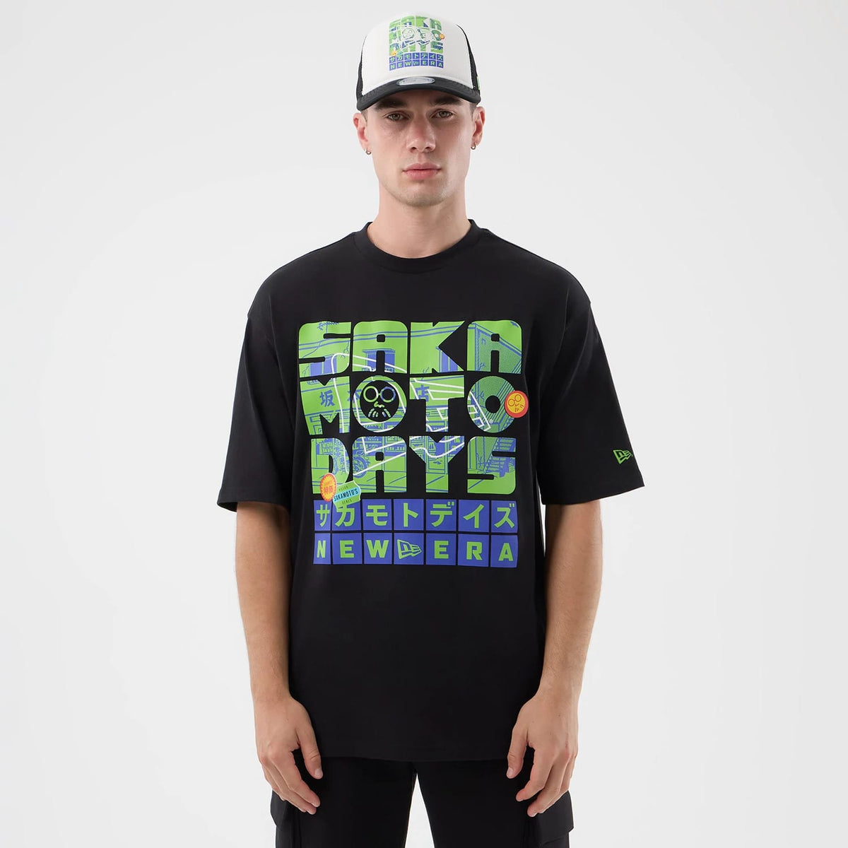 Sakamoto Days Netflix Black T-Shirt-klyvox