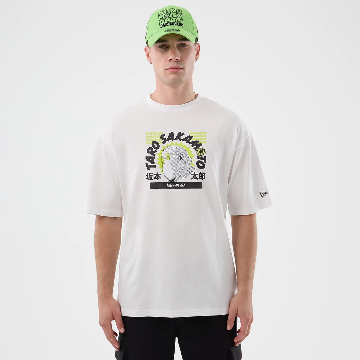 Sakamoto Days Netflix White T-Shirt-klyvox