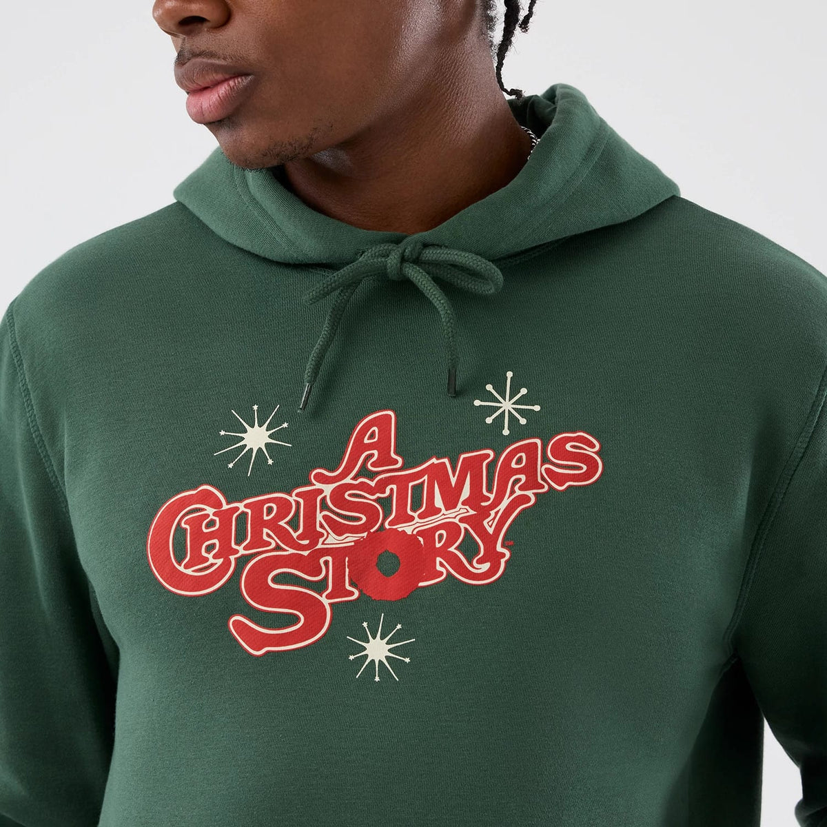 A Christmas Story Major Award Dark Green Pullover Hoodie-klyvox