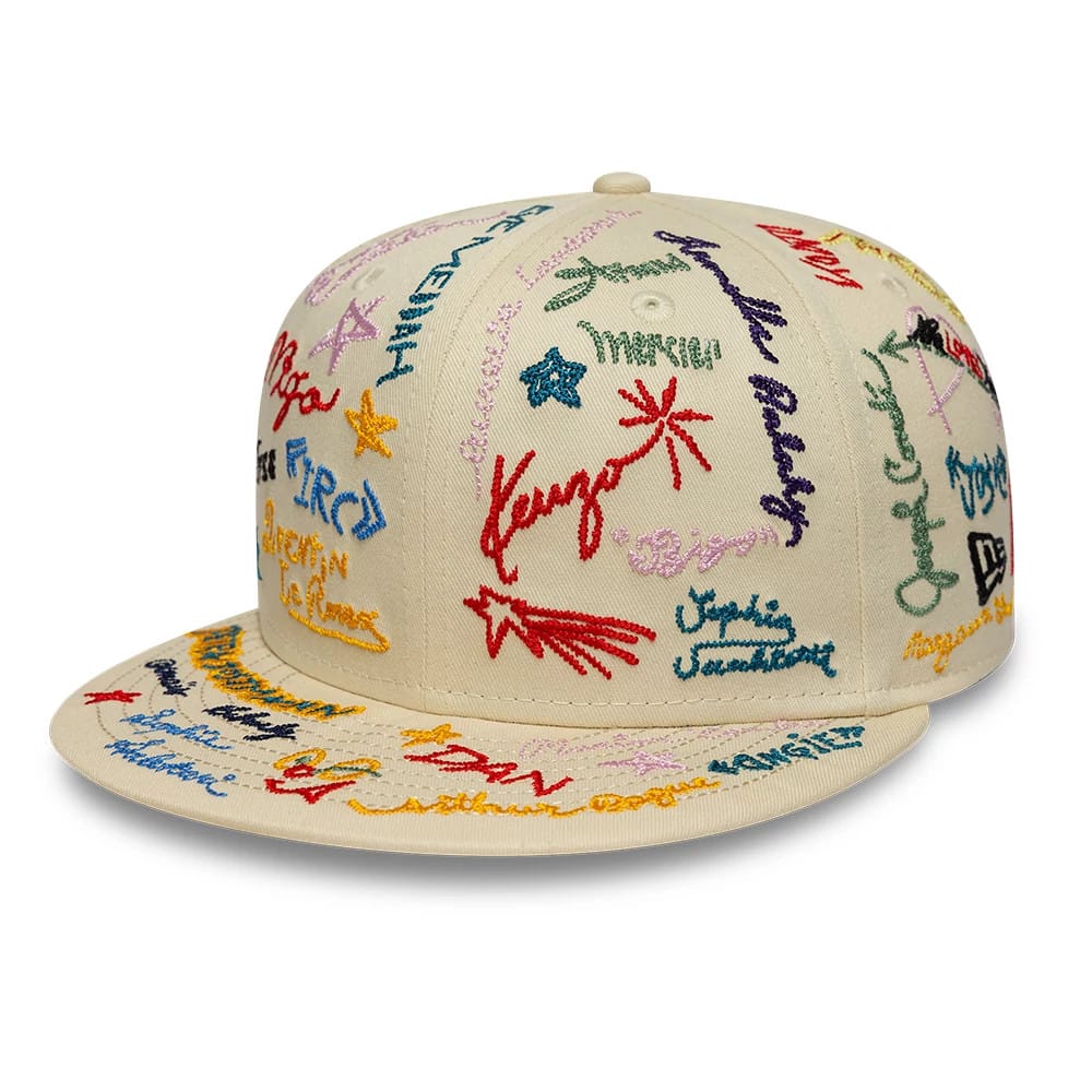 New Era x Kenzo Light Beige 59FIFTY Fitted Cap-klyvox