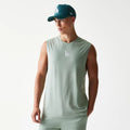 LA Dodgers MLB Pastel Green Sleeveless T-Shirt-klyvox