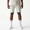 LA Lakers NBA League Essential Cream Shorts-klyvox
