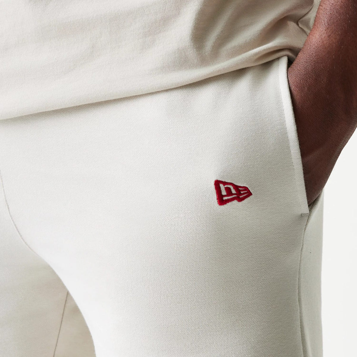 LA Lakers NBA League Essential Cream Shorts-klyvox