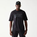 Chicago Bulls NBA Black Oversized T-Shirt-klyvox