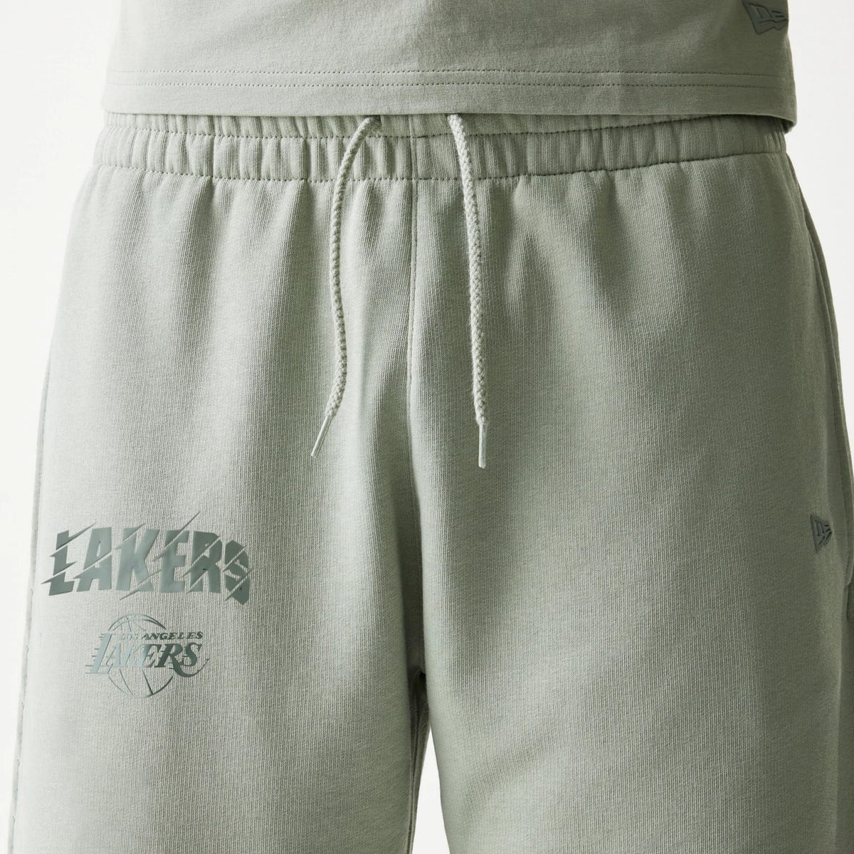 LA Lakers NBA Pastel Green Shorts-klyvox