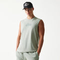 LA Lakers NBA Pastel Green Sleeveless T-Shirt-klyvox