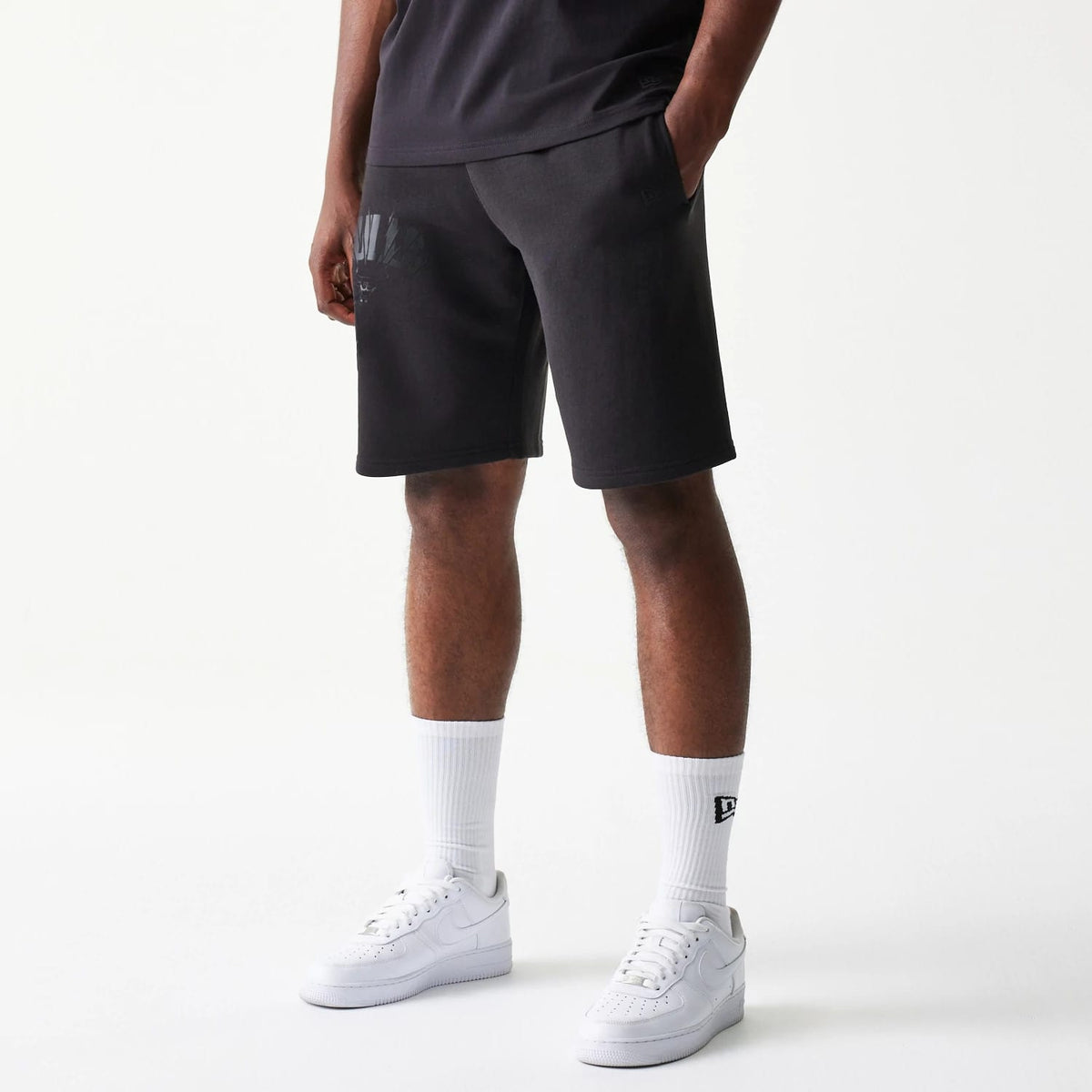 Chicago Bulls NBA Black Shorts-klyvox