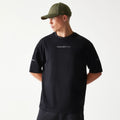 New Era Tech Black Oversized T-Shirt-klyvox