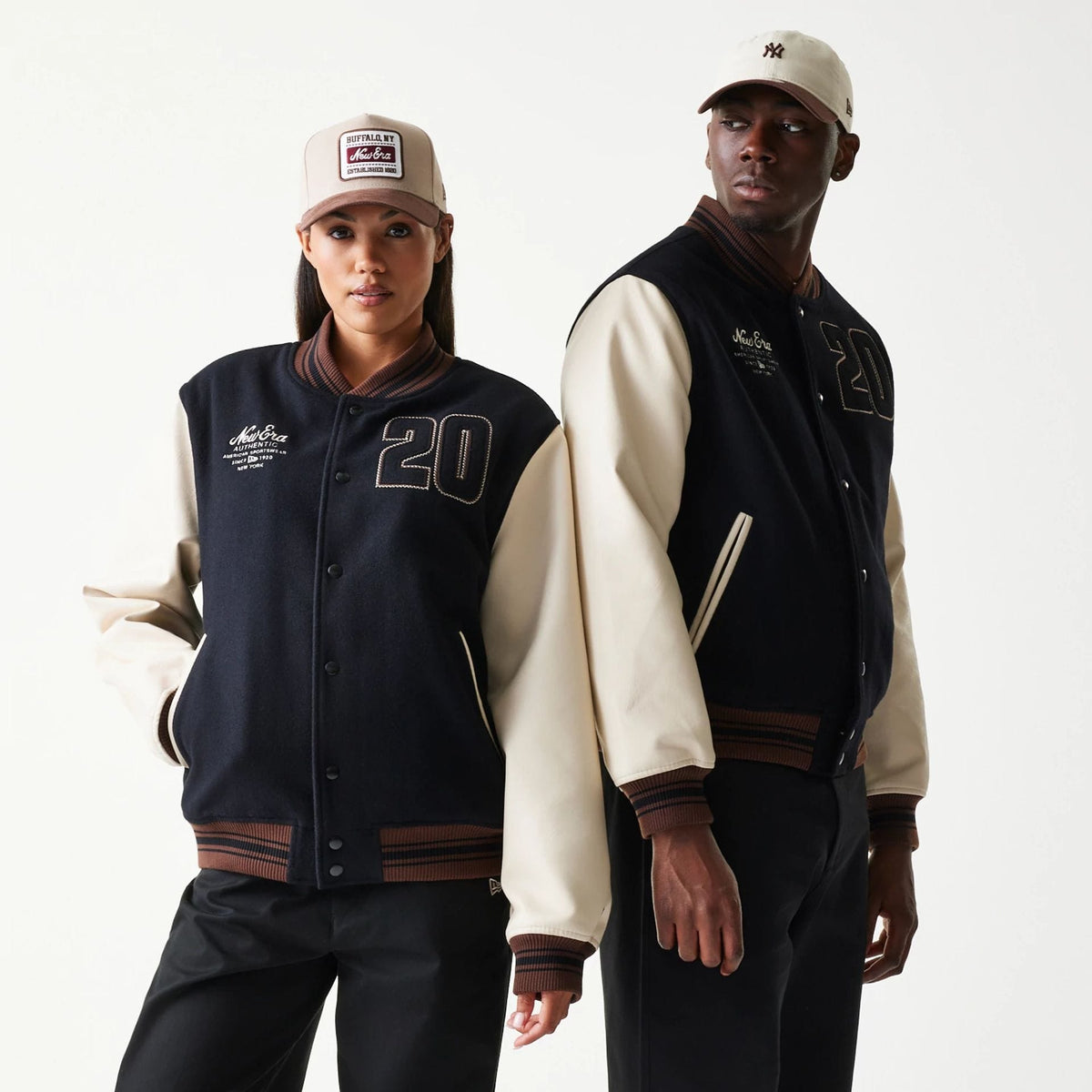 New Era Varsity Black Jacket-klyvox