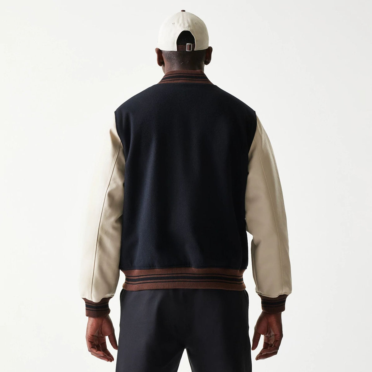 New Era Varsity Black Jacket-klyvox