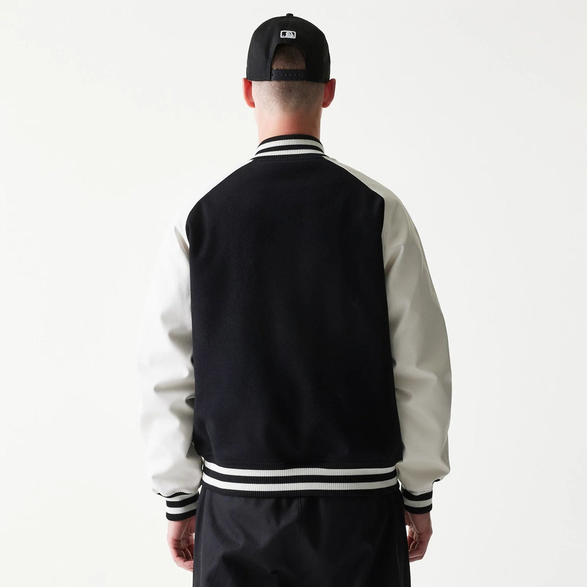 New York Yankees MLB Black Varsity Jacket-klyvox