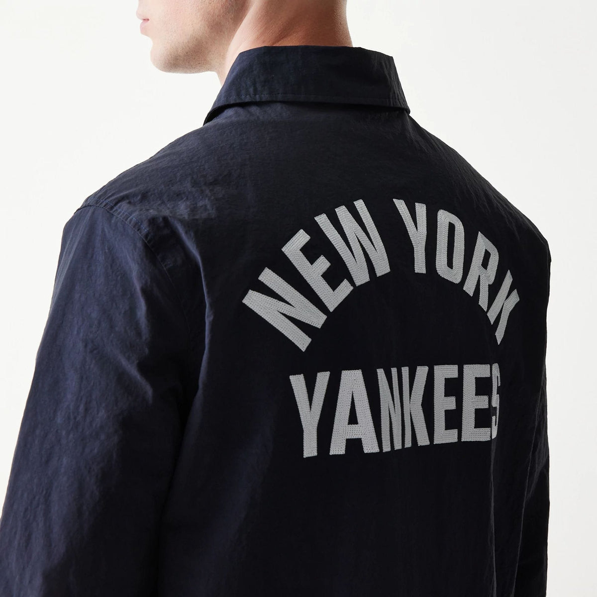 New York Yankees MLB Coaches Navy Jacket-klyvox