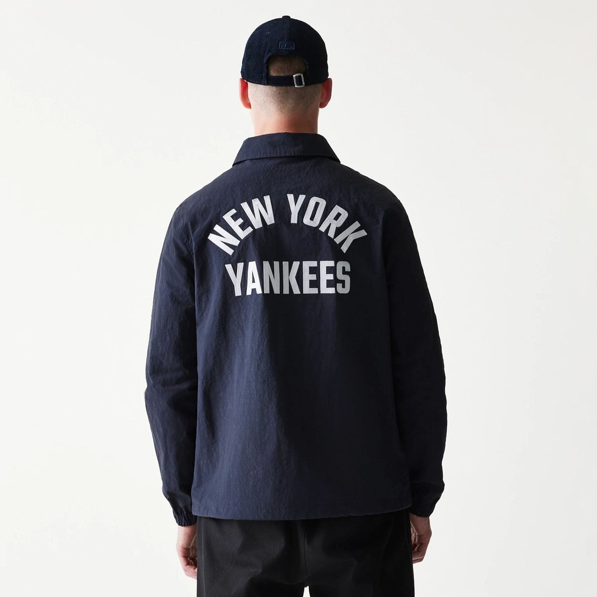 New York Yankees MLB Coaches Navy Jacket-klyvox