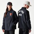 New York Mets MLB Coaches Black Jacket-klyvox