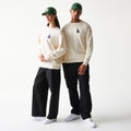 LA Dodgers MLB Essential Open White Knitted Sweater-klyvox