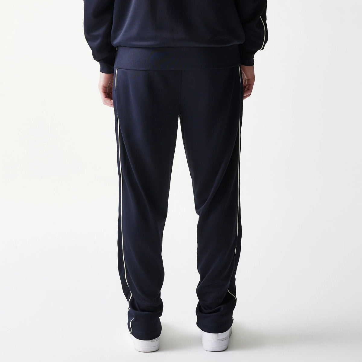 New York Yankees MLB Piping Navy Straight Leg Joggers-klyvox