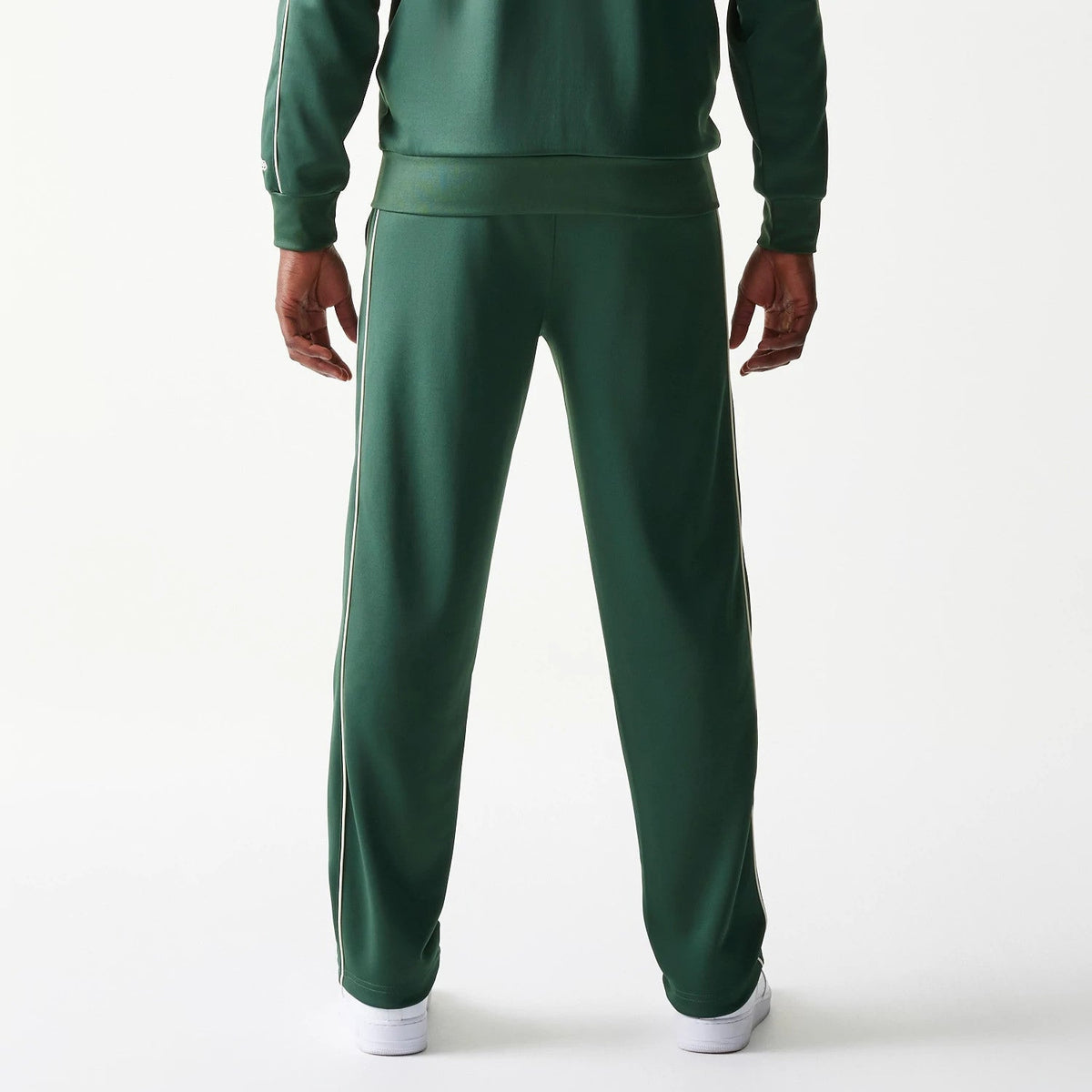 LA Dodgers MLB Piping Dark Green Straight Leg Joggers-klyvox