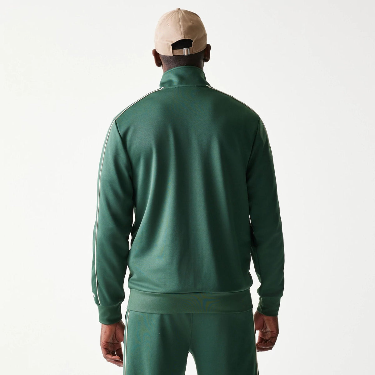LA Dodgers MLB Piping Dark Green Track Jacket-klyvox