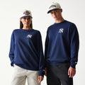 New York Yankees MLB Essential Navy Knitted Sweater-klyvox