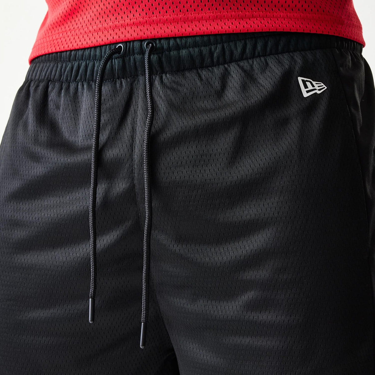 Chicago Bulls NBA Mesh Black Shorts-klyvox