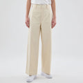New York Yankees Womens MLB Cream Chino Trousers-klyvox