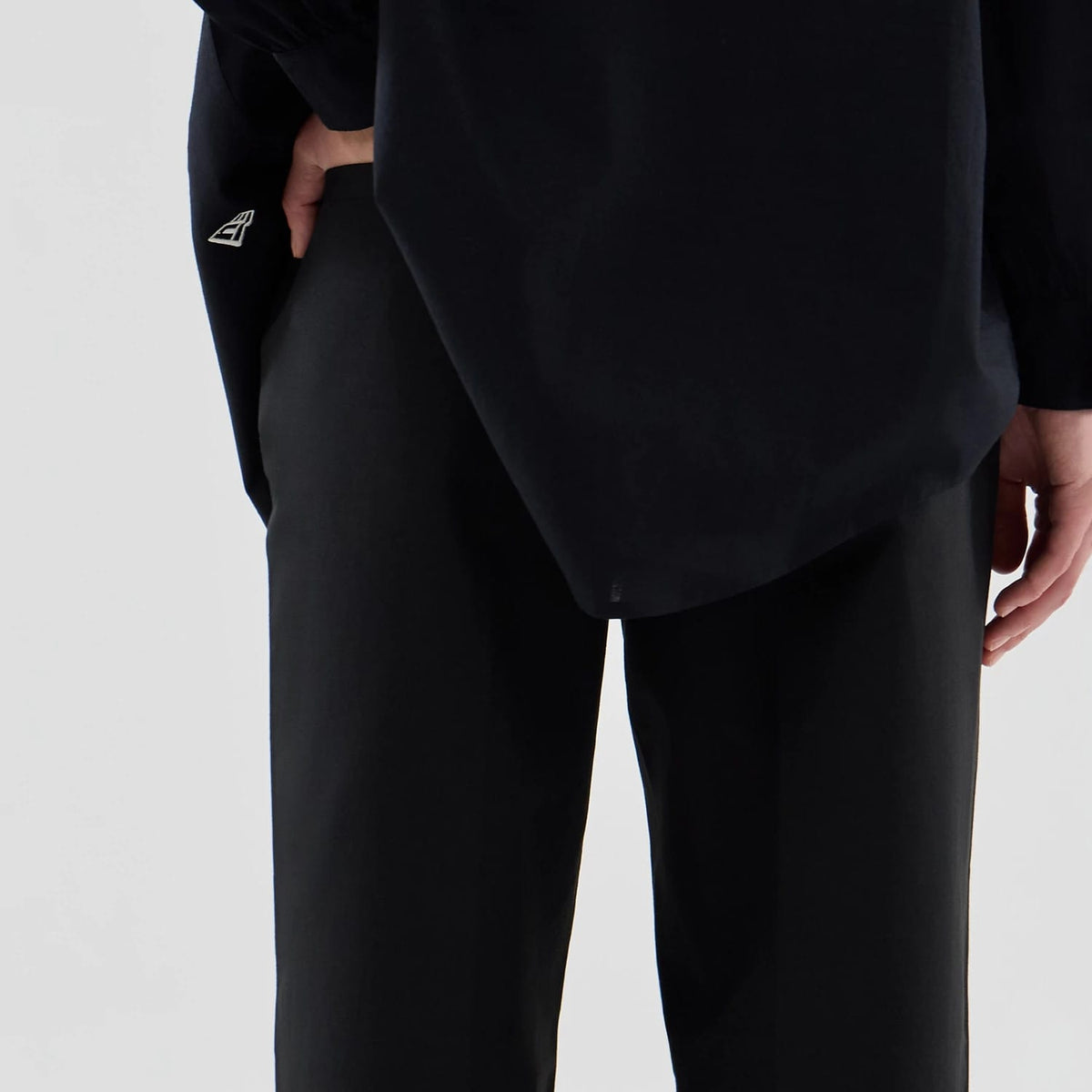 New York Yankees Womens MLB Black Chino Trousers-klyvox